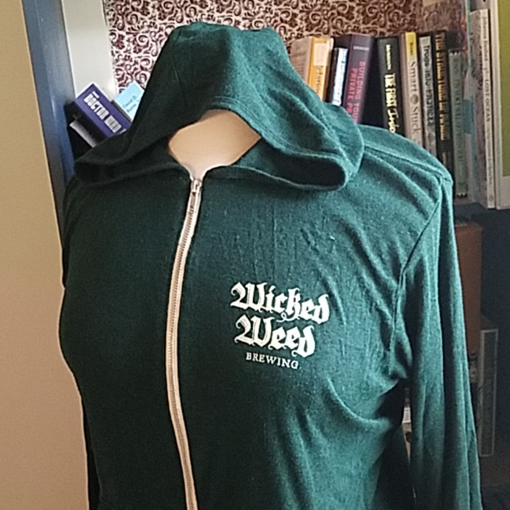 Wicked Weed brewery lightweight hoodie